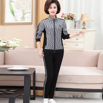 Yu Zhaolin 2019 new middle-aged womens loose large size shirt pants two-piece 40-50 years old mother loaded spring&autumn set YWMM191314 color section gray 3XL
Yu Zhaolin 2019 new middle-aged womens loose large size shirt pants two-piece 40-50 years old mother loaded spring&autumn set YWMM191314 color section gray 3XL