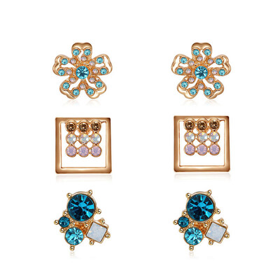 Fashion Alloy Embedded Crystal Tassel Drop Earrings Ear Studs Pendant Earrings for Women Jewelry
Fashion Alloy Embedded Crystal Tassel Drop Earrings Ear Studs Pendant Earrings for Women Jewelry
