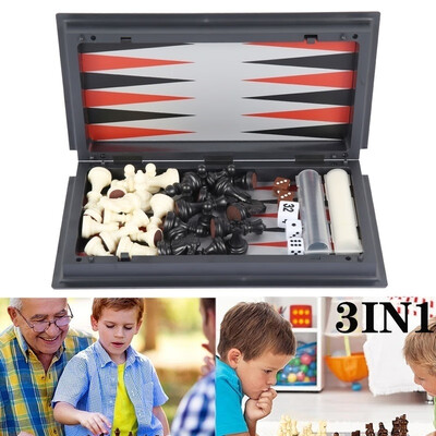 3 in 1 Backgammon Magnetic Chess Set Folding Board Game International Chess Folding Chess
3 in 1 Backgammon Magnetic Chess Set Folding Board Game International Chess Folding Chess