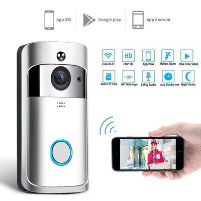 Smart IP Video Intercom WI-FI Video Door Phone Door Bell WIFI Doorbell Camera For Apartments IR Alarm Wireless Security Camera
Smart IP Video Intercom WI-FI Video Door Phone Door Bell WIFI Doorbell Camera For Apartments IR Alarm Wireless Security Camera