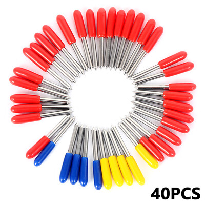 Willstar 40PC 304560° Cricut Cutting Replacement Blades for Roland Vinyl Cutter Plotter
Willstar 40PC 304560° Cricut Cutting Replacement Blades for Roland Vinyl Cutter Plotter