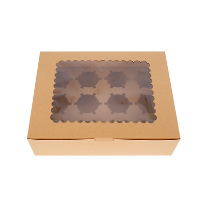 Willstar 15-Packs Cupcake Boxes Food Grade Kraft Bakery Boxes with Inserts&Display Windows Fits Cupcakes or Muffins
Willstar 15-Packs Cupcake Boxes Food Grade Kraft Bakery Boxes with Inserts&Display Windows Fits Cupcakes or Muffins