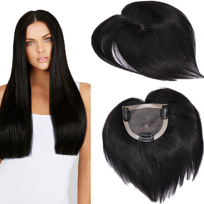 6 inch Hair Toppers for Women Human Hair 100 Remy One Piece Clip in Topper Extension Straight Toppiece Hair for Thinning Hair
6 inch Hair Toppers for Women Human Hair 100 Remy One Piece Clip in Topper Extension Straight Toppiece Hair for Thinning Hair