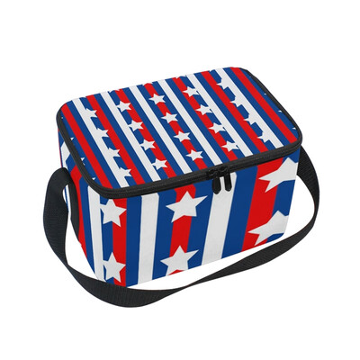 ALAZA Lunch Box Insulated American Flag Lunch Bag Large Cooler Tote Bag for Men Women
ALAZA Lunch Box Insulated American Flag Lunch Bag Large Cooler Tote Bag for Men Women