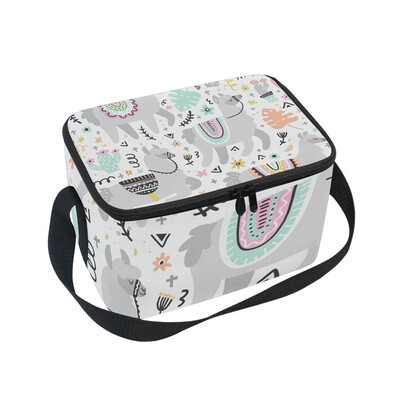 ALAZA Lunch Box Insulated Lama Seamless Pattern Lunch Bag Large Cooler Tote Bag for Men Women
ALAZA Lunch Box Insulated Lama Seamless Pattern Lunch Bag Large Cooler Tote Bag for Men Women