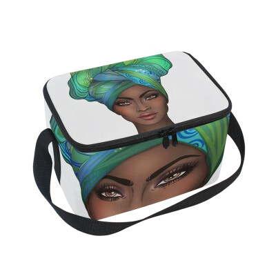 ALAZA Insulated Lunch Box African American Pretty Girl Lunch Bag for Men Women Portable Tote Bag Cooler Bag
ALAZA Insulated Lunch Box African American Pretty Girl Lunch Bag for Men Women Portable Tote Bag Cooler Bag