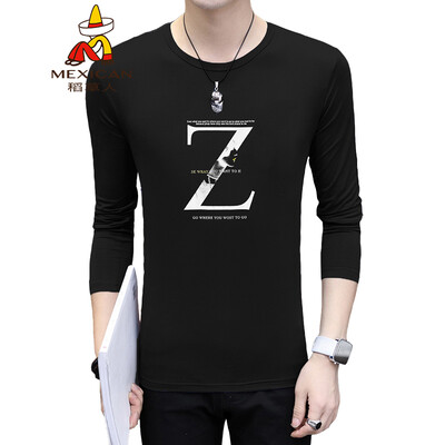 Scarecrow MEXICAN long-sleeved T-shirt male Korean version 2019 new fashion type round neck print wild self-cultivation comfortable trend t-shirt bottoming shirt mens shirt black
Scarecrow MEXICAN long-sleeved T-shirt male Korean version 2019 new fashion type round neck print wild self-cultivation comfortable trend t-shirt bottoming shirt mens shirt black