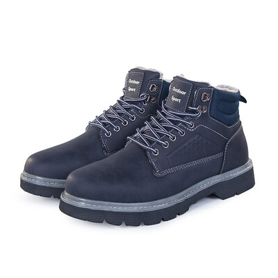 Male boots winter warm shoes men fur work solid black boot size 6-105 adult leather rivet plush martin boots 2018
Male boots winter warm shoes men fur work solid black boot size 6-105 adult leather rivet plush martin boots 2018