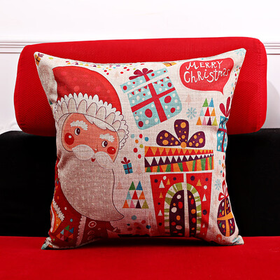 Cotton&Linen Pillowslip Sofa Car Bed Chair Cushion Pillow Pillowcase of Colourful Christmas Series
Cotton&Linen Pillowslip Sofa Car Bed Chair Cushion Pillow Pillowcase of Colourful Christmas Series