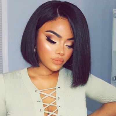 Full Lace Wigs For Black Women Brazilian Virgin Human Hair Short Bob Wigs Bleached Knots Straight Glueless Lace Wig
Full Lace Wigs For Black Women Brazilian Virgin Human Hair Short Bob Wigs Bleached Knots Straight Glueless Lace Wig