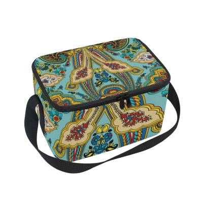 ALAZA Paisley Background Lunch Box Insulated Lunch Bag Large Cooler Tote Bagfor Men Women
ALAZA Paisley Background Lunch Box Insulated Lunch Bag Large Cooler Tote Bagfor Men Women
