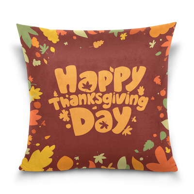ALAZA Thanksgiving Throw Pillow Cover 16 X 16 inch Cushion Cover with Thanksgiving Pattern Printed Pillowcase
ALAZA Thanksgiving Throw Pillow Cover 16 X 16 inch Cushion Cover with Thanksgiving Pattern Printed Pillowcase