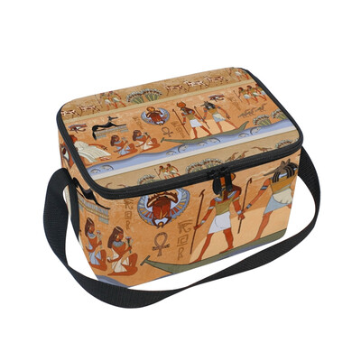 ALAZA Lunch Box Ancient Egypt Scene Insulated Lunch Bag Large Cooler Tote Bagfor Men Women
ALAZA Lunch Box Ancient Egypt Scene Insulated Lunch Bag Large Cooler Tote Bagfor Men Women