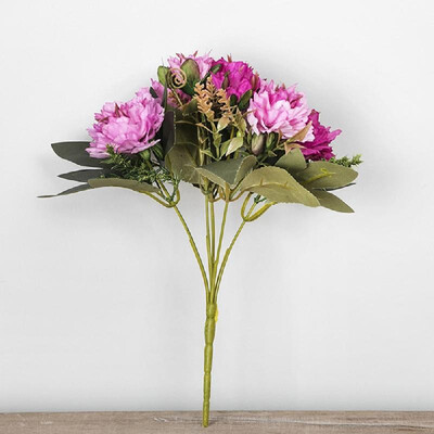 Factory direct sale Artificial flower wholesale plastic flower foreign peony wedding flower living room decoration fake flower pu
Factory direct sale Artificial flower wholesale plastic flower foreign peony wedding flower living room decoration fake flower pu