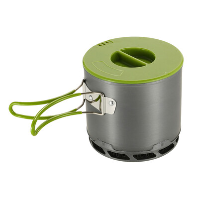 12L Outdoor Portable Heat Collecting Exchanger Pot Anodized Aluminum Camping Cookware 1-2 People
12L Outdoor Portable Heat Collecting Exchanger Pot Anodized Aluminum Camping Cookware 1-2 People