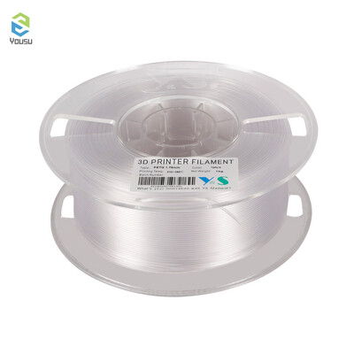 YouSu PETG Filament 3D Printer Filaments 175 MM Dimensional Accuracy High Tenacity 3D Printing Consumables 1KG Spool Nature
YouSu PETG Filament 3D Printer Filaments 175 MM Dimensional Accuracy High Tenacity 3D Printing Consumables 1KG Spool Nature