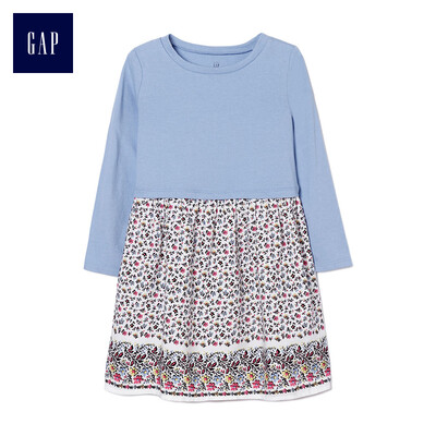 GAP flagship store female young print round neck long sleeve stitching dress 356975 Moonstone blue 2YRS
GAP flagship store female young print round neck long sleeve stitching dress 356975 Moonstone blue 2YRS