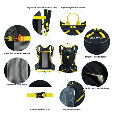 25L Water-resistant Breathable Cycling Bicycle Bike Shoulder Backpack Ultralight Outdoor Sports Riding Travel Mountaineering Hydra
25L Water-resistant Breathable Cycling Bicycle Bike Shoulder Backpack Ultralight Outdoor Sports Riding Travel Mountaineering Hydra