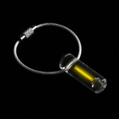 Acrylic Tritium Self Luminous Key Ring Ultralight Outdoor Glow In The Dark Keychain Ring Emergency Survival Mini Light Lamp
Acrylic Tritium Self Luminous Key Ring Ultralight Outdoor Glow In The Dark Keychain Ring Emergency Survival Mini Light Lamp