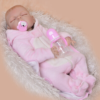 Newborn Doll 23 Inch Lifelike Reborn Alive Doll Full Body Silicone Magnetic Lovely Girl Baby Toy For Children Xmas Gift Can Bath
Newborn Doll 23 Inch Lifelike Reborn Alive Doll Full Body Silicone Magnetic Lovely Girl Baby Toy For Children Xmas Gift Can Bath