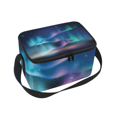 ALAZA Insulated Lunch Box Aurora Blue Sky Lunch Bag for Men Women Portable Tote Bag Cooler Bag
ALAZA Insulated Lunch Box Aurora Blue Sky Lunch Bag for Men Women Portable Tote Bag Cooler Bag