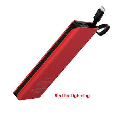HOCO Power Bank 10000mAh Portable Fast Charging Cable Micro USB Type C Powerbank for iPhone X 8 Samsung External Battery Charger
HOCO Power Bank 10000mAh Portable Fast Charging Cable Micro USB Type C Powerbank for iPhone X 8 Samsung External Battery Charger