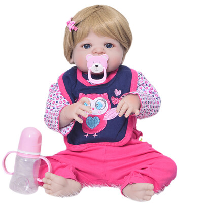 23 Doll Reborn Baby Girl Look Real Sleeping Silicone Full Body Princess Baby Reborn Bonecas Kids Holiday Gifts Play Toy
23 Doll Reborn Baby Girl Look Real Sleeping Silicone Full Body Princess Baby Reborn Bonecas Kids Holiday Gifts Play Toy