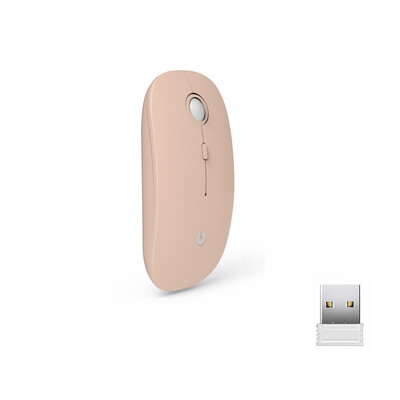 BM05 Wireless Mouse 24GHz Adjustable 1600DPI Ergonomic Design 4 Buttons Portable Mini Mouse for Mac Laptop PC Computer Business T 
BM05 Wireless Mouse 24GHz Adjustable 1600DPI Ergonomic Design 4 Buttons Portable Mini Mouse for Mac Laptop PC Computer Business T