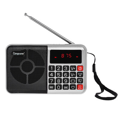 Longruner -63 Mini FM Radio Speaker Digital Stereo Speaker High Fidelity Sound Quality LED Display Screen USB Disk TF Card 35mm
Longruner -63 Mini FM Radio Speaker Digital Stereo Speaker High Fidelity Sound Quality LED Display Screen USB Disk TF Card 35mm