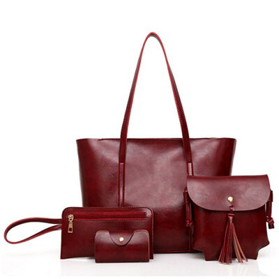 New Arrival 4PCSset Women Purse Handbags Sets Ladies PU Leather Shoulder Bags Female Messenger Bags Crossbody Tote Bag
New Arrival 4PCSset Women Purse Handbags Sets Ladies PU Leather Shoulder Bags Female Messenger Bags Crossbody Tote Bag