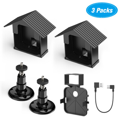 Wall Mount Bracket Kit for Blink XT Camera Weatherproof 360 Degree Protective Adjustable Indoor Outdoor Mount&Protection Cover
Wall Mount Bracket Kit for Blink XT Camera Weatherproof 360 Degree Protective Adjustable Indoor Outdoor Mount&Protection Cover