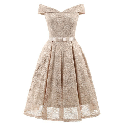 Free Shipping Short Women Lace Dresses Sexy Boat Neck Female Party Prom A-line Dress
Free Shipping Short Women Lace Dresses Sexy Boat Neck Female Party Prom A-line Dress