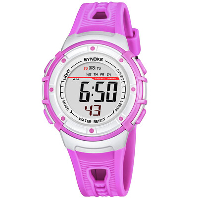 SYNOKE Sport Children Wrist Watches LED Digital Stopwatch Alarm Luminous Water Resistant Girl Boy Watch
SYNOKE Sport Children Wrist Watches LED Digital Stopwatch Alarm Luminous Water Resistant Girl Boy Watch