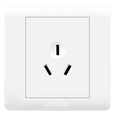 Delixi DELIXI switch socket panel 16A three-hole air conditioning socket classic white series
Delixi DELIXI switch socket panel 16A three-hole air conditioning socket classic white series