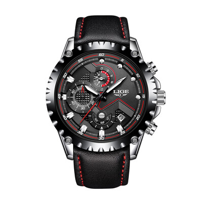 LIGE Fashion Sport Men Watches 3ATM Water-resistant Quartz Watch Luminous Man Wristwatch Male Relogio Musculino Chronograph
LIGE Fashion Sport Men Watches 3ATM Water-resistant Quartz Watch Luminous Man Wristwatch Male Relogio Musculino Chronograph