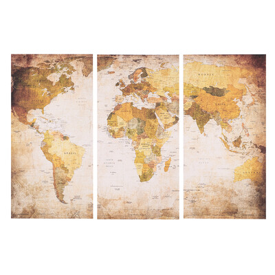 35 70cm HD Printed 3-Panel Frameless World Map Canvas Painting Wall Art Pictures Decor for Hallway Living Room Bedroom
35 70cm HD Printed 3-Panel Frameless World Map Canvas Painting Wall Art Pictures Decor for Hallway Living Room Bedroom
