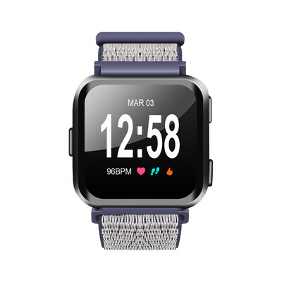 Fitbit Versa Watch Bands 24cm Nylon Sport Loop Small Large Adjustable Closure Wrist Bands Replacement Straps for Fitbit Versa Smar
Fitbit Versa Watch Bands 24cm Nylon Sport Loop Small Large Adjustable Closure Wrist Bands Replacement Straps for Fitbit Versa Smar