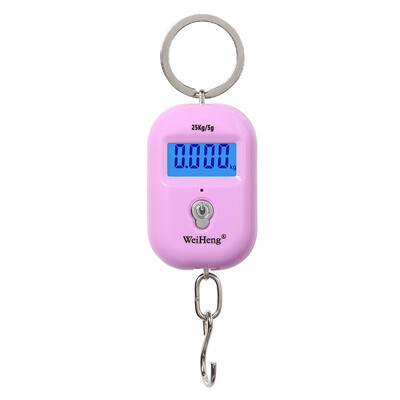 WeiHeng Mini Luggage Scale Portable Electronic Scale Digital Fish Scale with Zero Tracking Function 25kg Double-range Scale Digita
WeiHeng Mini Luggage Scale Portable Electronic Scale Digital Fish Scale with Zero Tracking Function 25kg Double-range Scale Digita
