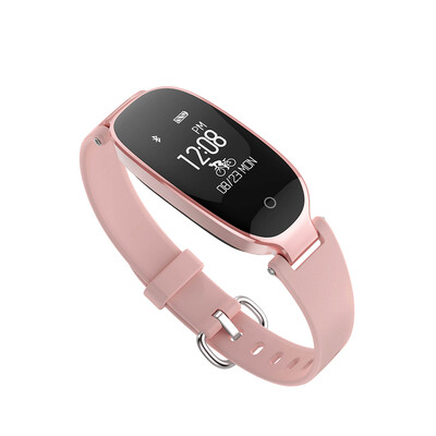 S3 Female Smart Bracelet IP67 Water Resistant Pedometers Exercise Record Sports Heart Rate Monitor for iOS Android
S3 Female Smart Bracelet IP67 Water Resistant Pedometers Exercise Record Sports Heart Rate Monitor for iOS Android
