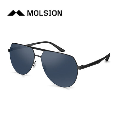 Molsion sunglasses male frog mirror pilot polarized sunglasses male MS8030 C10 frame black lens blue gray full color
Molsion sunglasses male frog mirror pilot polarized sunglasses male MS8030 C10 frame black lens blue gray full color