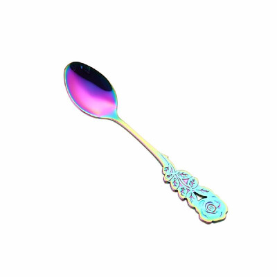 304 Stainless Steel Rose Spoon Musical Coffee Ice Cream Teaspoon Metal Tableware Stirring Spoon
304 Stainless Steel Rose Spoon Musical Coffee Ice Cream Teaspoon Metal Tableware Stirring Spoon