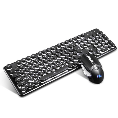 New Alliance Mamba mad snake mechanical feel wireless backlight game mouse&keyboard set rechargeable game office keyboard set black white retro version
New Alliance Mamba mad snake mechanical feel wireless backlight game mouse&keyboard set rechargeable game office keyboard set black white retro version