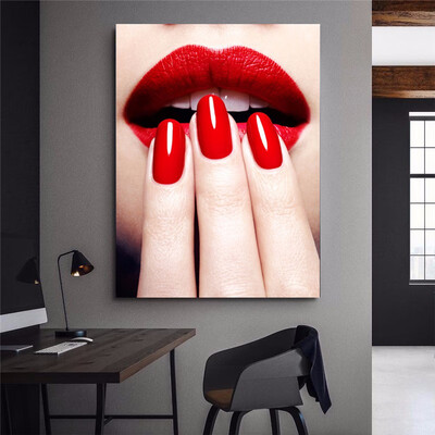Canvas Art Posters Portrait Red Lips Picture Painting Home Decoration For Living Room Bathroom No Frame 30x60cm12x24
Canvas Art Posters Portrait Red Lips Picture Painting Home Decoration For Living Room Bathroom No Frame 30x60cm12x24