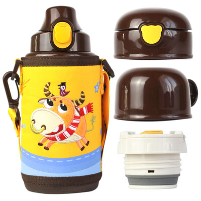 Cup with bear 12 constellation series childrens mug with straw child cup 316 stainless steel baby cup boys&girls insulation pot three cover gift box 580ML 3D version - Taurus
Cup with bear 12 constellation series childrens mug with straw child cup 316 stainless steel baby cup boys&girls insulation pot three cover gift box 580ML 3D version - Taurus