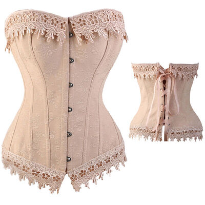 SLIMBELLE Womens Pink Ivory Cosplay Lingerie Basic Lace up Boned Corset Bustier Waist Cincher Shaper -6XL
SLIMBELLE Womens Pink Ivory Cosplay Lingerie Basic Lace up Boned Corset Bustier Waist Cincher Shaper -6XL