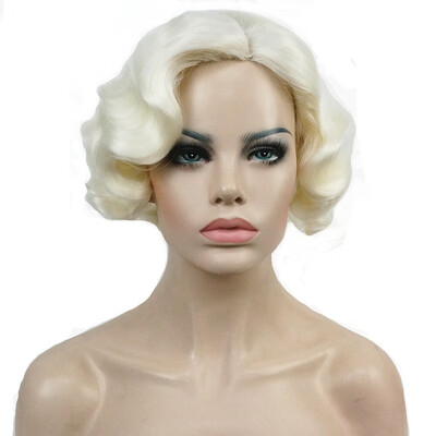 StrongBeauty Finger Wavy Style Short Skin Top Synthetic Hair Wig Costume Wigs COLOUR CHOICES
StrongBeauty Finger Wavy Style Short Skin Top Synthetic Hair Wig Costume Wigs COLOUR CHOICES