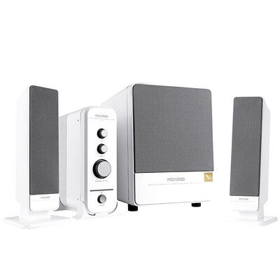 Maibo Microlab FC570BT multimedia active speaker computer speaker Bluetooth audio support fiber coaxial interface white
Maibo Microlab FC570BT multimedia active speaker computer speaker Bluetooth audio support fiber coaxial interface white