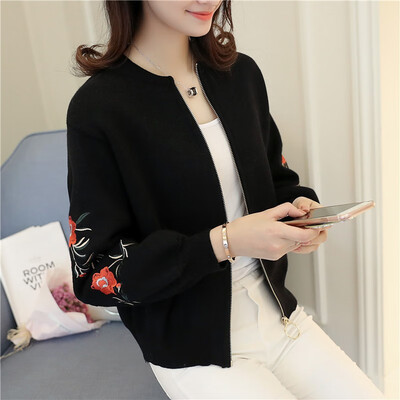 Knitted cardigan womens short style loose hanban embroidery summer 2018 new fashionable winter coat autumn winter
Knitted cardigan womens short style loose hanban embroidery summer 2018 new fashionable winter coat autumn winter