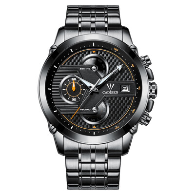 Cadisen Watch Men Sport Chronograph Clock Quartz Wristwatch Business Waterproof Watch Men
Cadisen Watch Men Sport Chronograph Clock Quartz Wristwatch Business Waterproof Watch Men