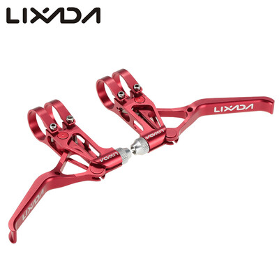 Lixada Bicycle CNC Aluminum Brake Lever MTB Mountain Bike 3 Fingers Mechanical Brake Levers 1 Pair
Lixada Bicycle CNC Aluminum Brake Lever MTB Mountain Bike 3 Fingers Mechanical Brake Levers 1 Pair